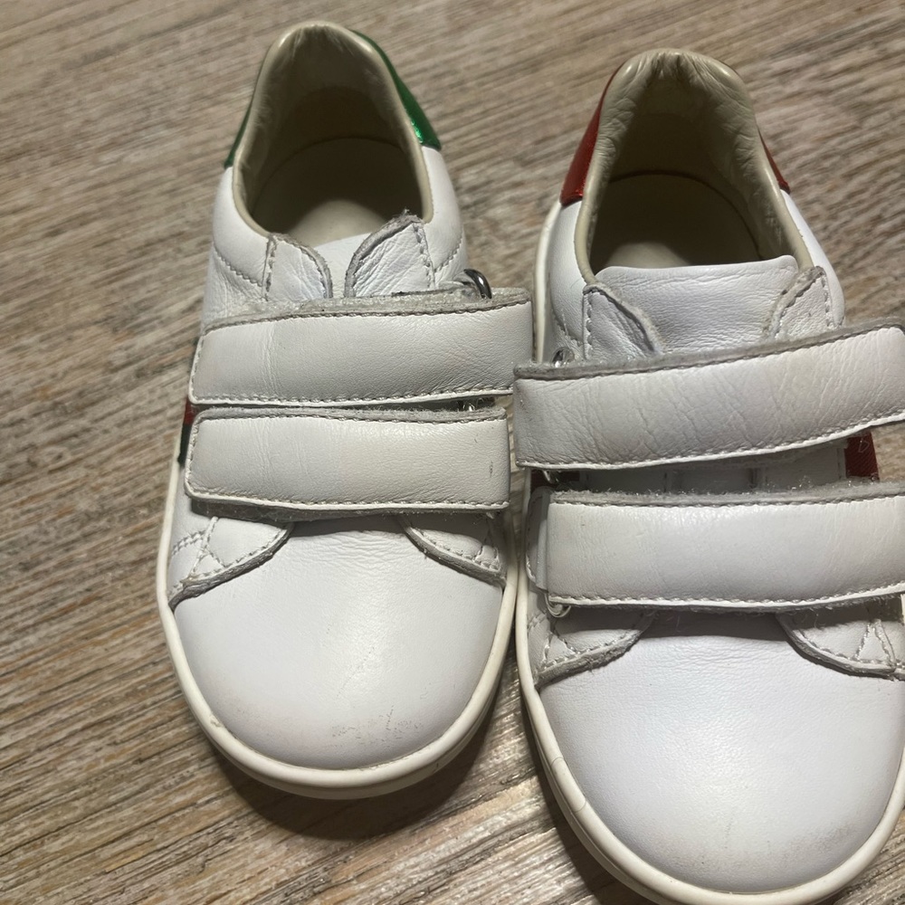 Gucci Ace stripe baby sneakers size 22 Euro